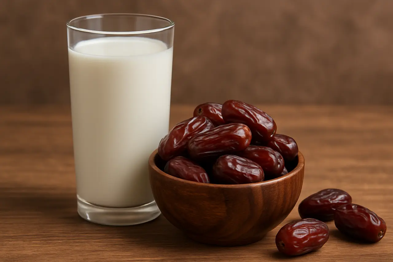خرما با شیر برای چاقی خوب است؟