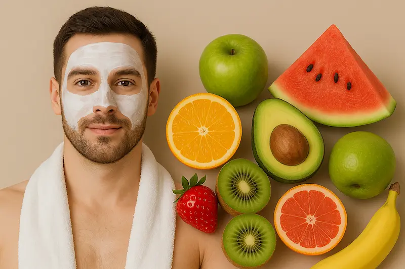 چه میوه هایی برای شفاف شدن پوست آقایان مفید هستند؟