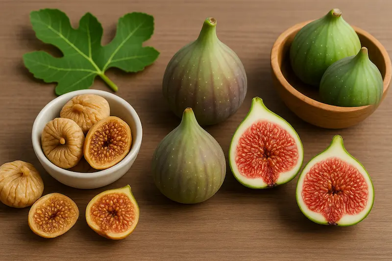 خواص انجیر تازه و خشک برای یبوست