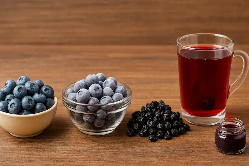 چگونه بلوبری را در رژیم غذایی بگنجانیم؟