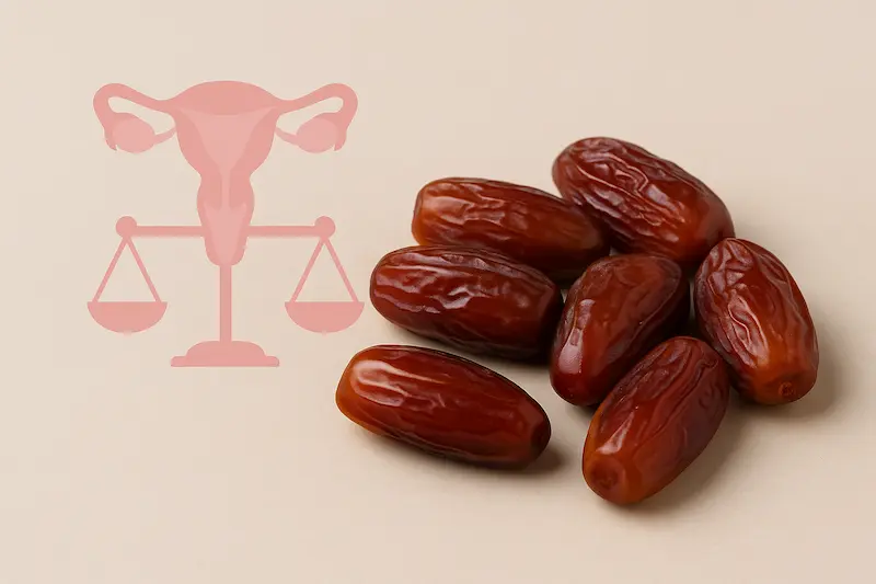 ۱. خرما و تعادل هورمونی؛ حمایت‌گر طبیعی بانوان