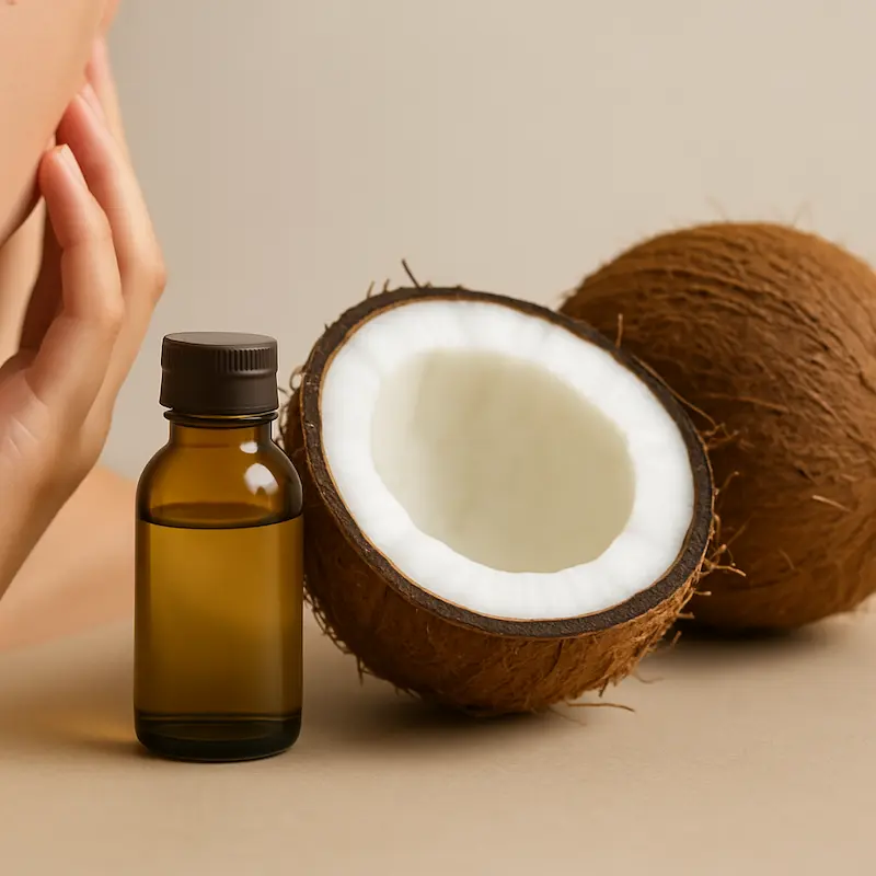 استفاده از روغن نارگیل برای پوست‌های چرب؛ احتیاط کنید