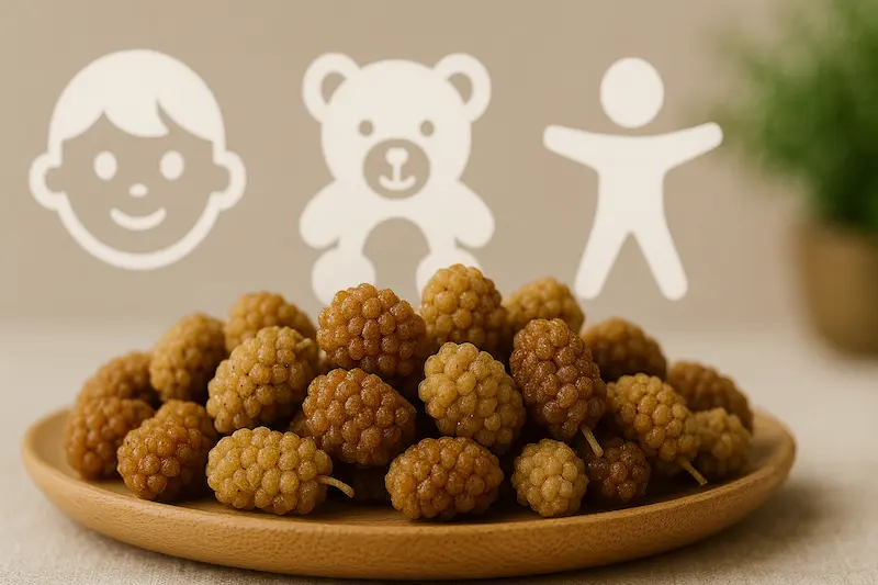 خواص توت خشک برای تقویت بدن کودکان