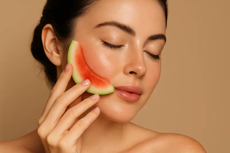 واید پوست هندوانه برای پوست