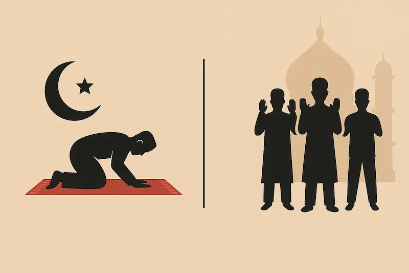 فرق نماز آیات و فطر چیست؟
