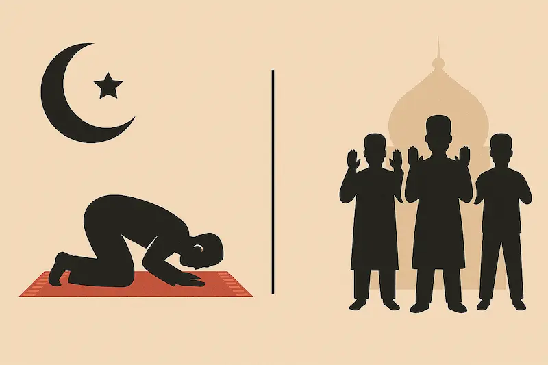 نماز آیات و نماز عید فطر