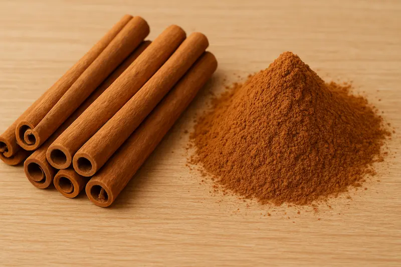 تفاوت دارچین چوبی (سیگاری) با دارچین پودری