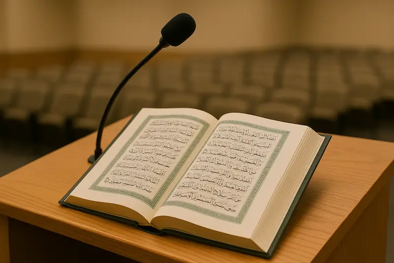 آیات پیشنهادی برای آغاز سخنرانی