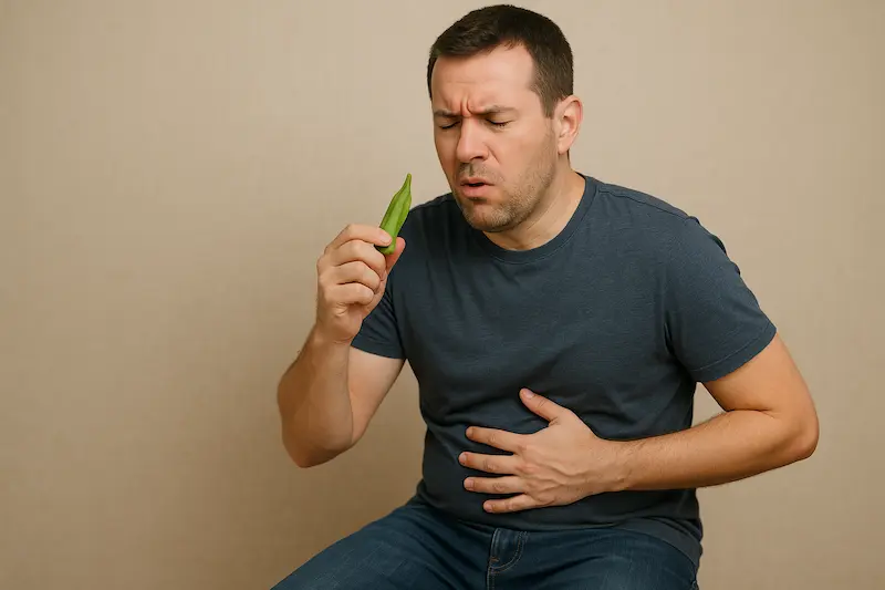 آیا خوردن بامیه باعث ایجاد نفخ می‌شود؟