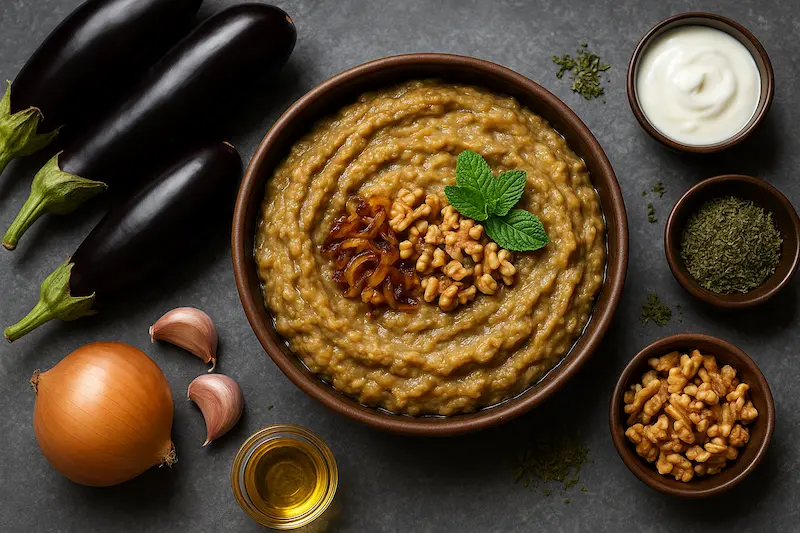 طرز تهیه کشک بادمجان رژیمی مخصوص دیابتی‌ها
