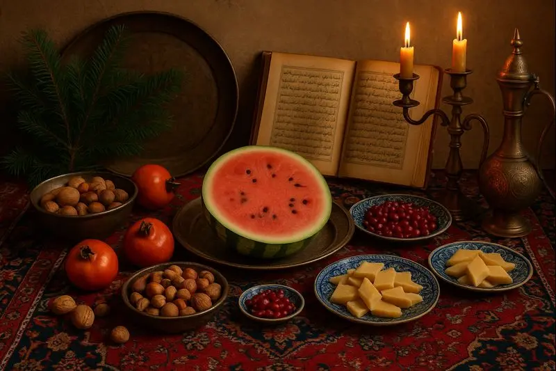 خوراکی‌های اقتصادی برای شب یلدا