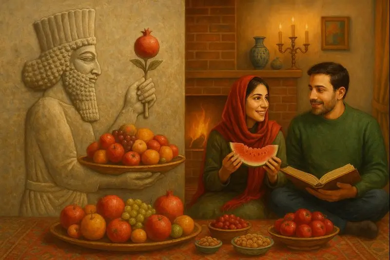 چرا ایرانیان شب یلدا را جشن می‌گیرند؟