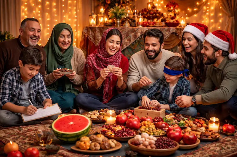 10 بازی جذاب برای جمع‌های خانوادگی در شب یلدا
