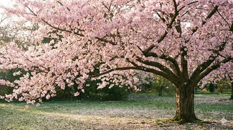 شکوفه کدام درخت صورتی است؟🌸