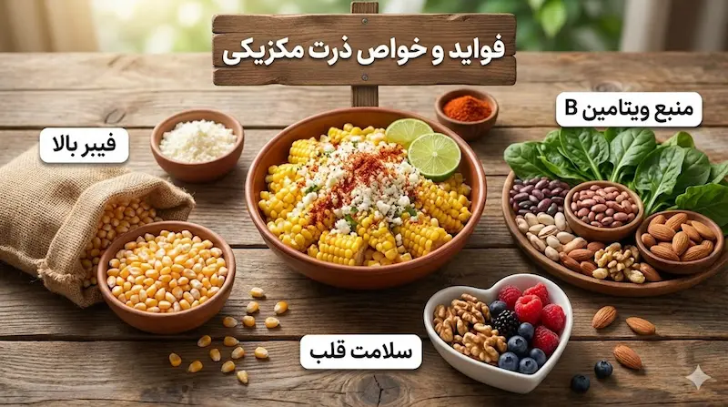 فواید و خواص ذرت مکزیکی