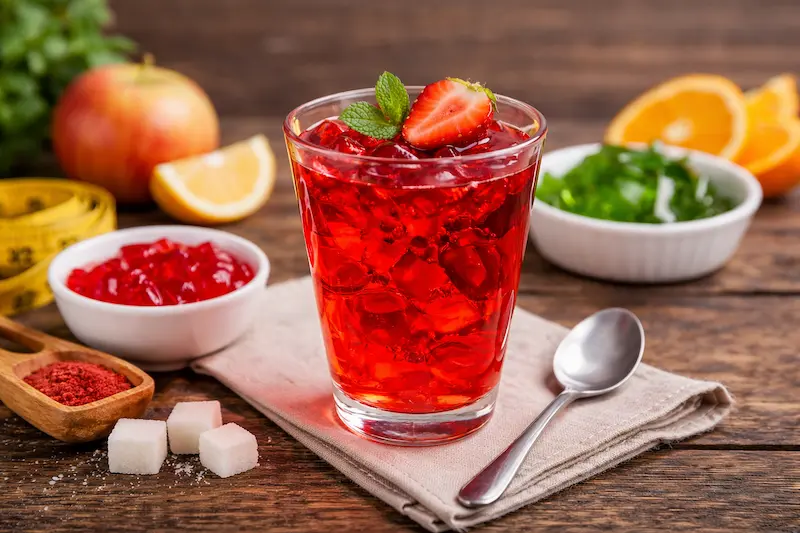 یک لیوان ژله