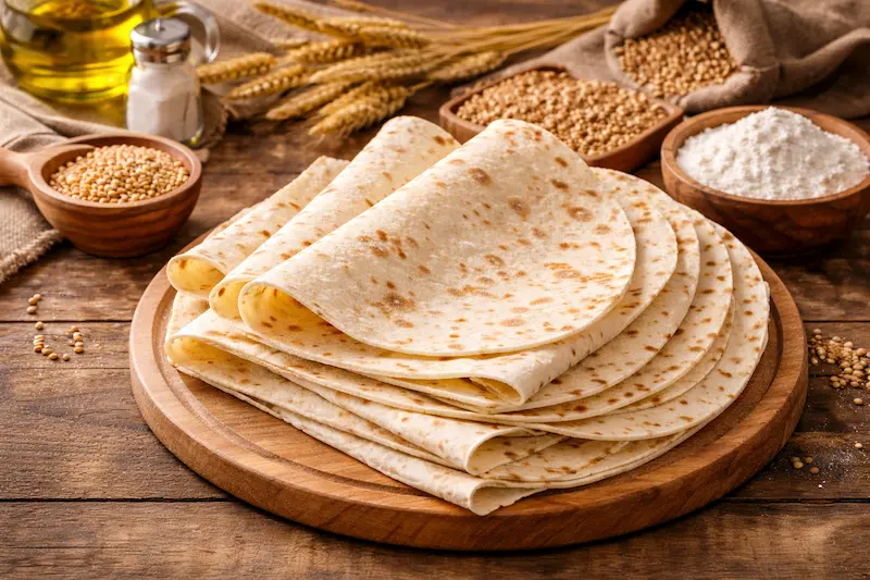 کالری نان لواش