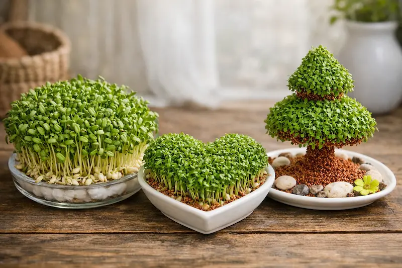 بهترین گزینه برای سبزه عید؛ماش، شاهی، خاکشیر