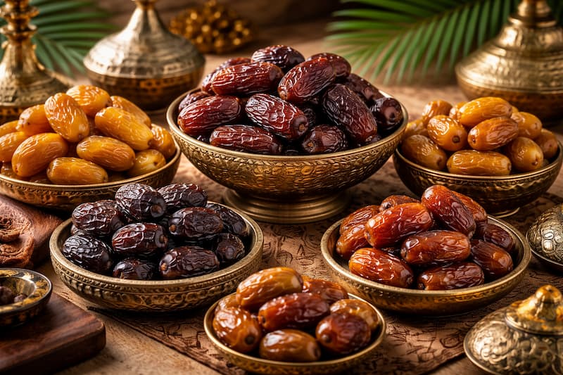 معروف ترین انواع خرما در جهان
