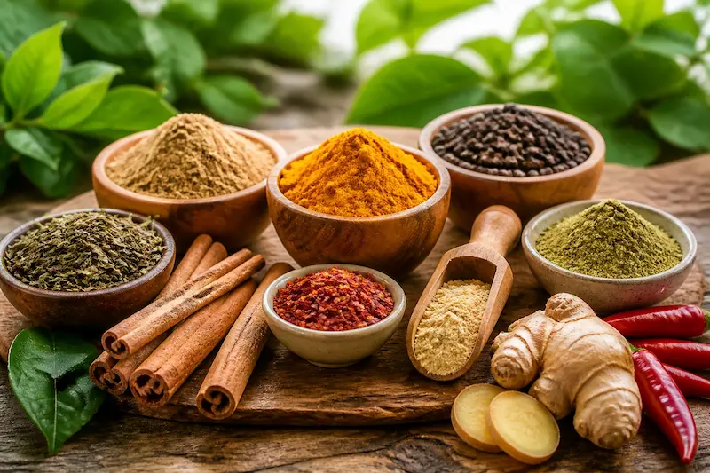 بهترین ادویه‌ها برای لاغری و چربی‌سوزی