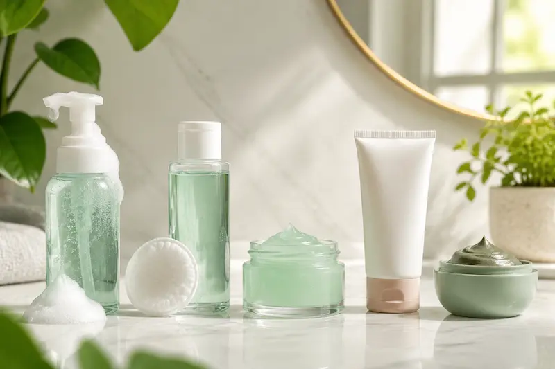 بهترین روتین پوستی برای پوست چرب